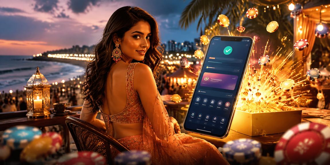 Indian online casino chips representing secure betting payments